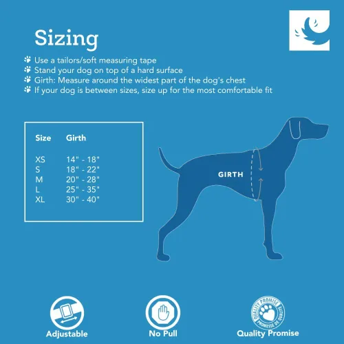 Vista 3 de RC Pets Tempo - Arnés para perro sin tirones, talla XS, color negro jaspeado