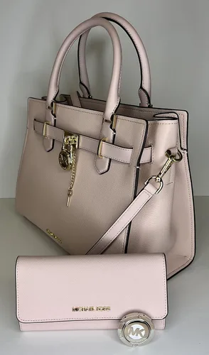 Vista 4 de MICHAEL Michael Kors Hamilton MD - Bolsa con cartera triple y gancho para bolso