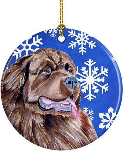 Vista 212 de Caroline's Treasures Cavalier Spaniel - Adorno de cerámica para colgar en el árbol de Navidad, para el hogar, Navidad, fiestas, regalo, 3 pulgadas