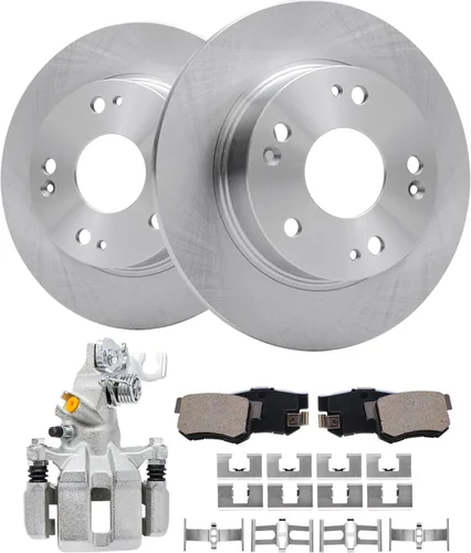 Vista 41 de Detroit Axle - Rotores de freno para Ford Mustang 2015 2016 2017 2018 2019 2020 2021 2022 2023 Rotores de freno de disco 2016 2017 2018 2019