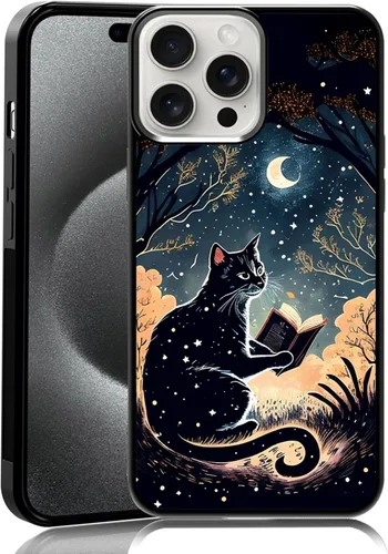Vista 118 de Elegante funda de teléfono con diseño de gato Marie compatible con iPhone 11, funda de encaje dorado para iPhone, a prueba de golpes, rosa fucsia