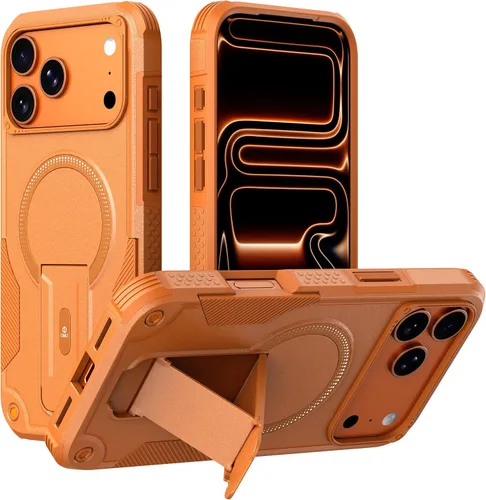 Vista 14 de ONES Funda para Samsung Galaxy A56 5G / A36 5G, grado MIL, a prueba de caídas, doble capa a prueba de golpes, bolsa de aire de esquina, soporte