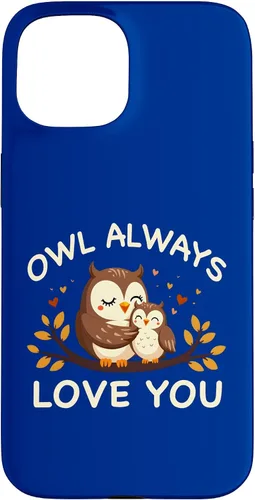 Vista 6 de Owl Always Love You Mon, Parent Endearing Touching Moment Case for iPhone 17