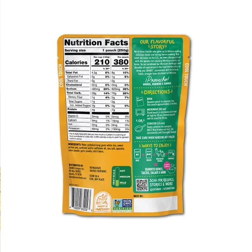 Vista 3 de SOMOS Arroz Blanco de Elote Callejero Mexicano, 8.8 OZ