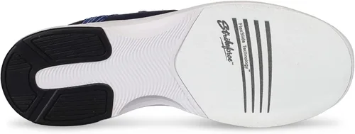 Vista 5 de KR Strikeforce Commander Navy Mens Bowling Shoe with FlexSlide Technology for a Controlled Slide