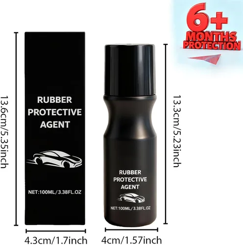 Vista 9 de XIRUJNFD Protector de sello de goma para automóvil, acondicionador de sello 1 set
