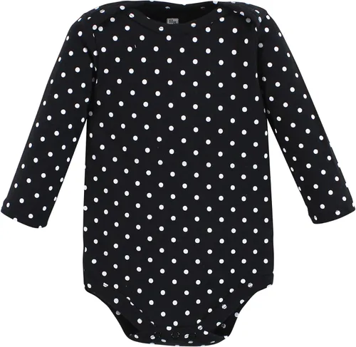 Vista 6 de Hudson Baby Baby Girl's Cotton Long-Sleeve Bodysuits 7-Pack