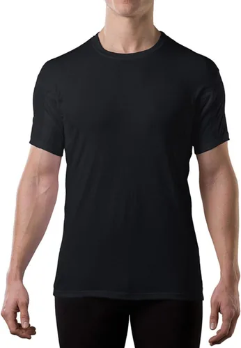 Vista 12 de Camiseta interior de algodón a prueba de sudor para hombre, bloqueo de olor Blanco