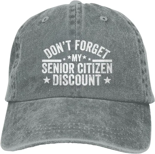 Vista 10 de Don't Forget My Hat Washed Cotton Adjustable Baseball Hat