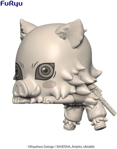 Vista 3 de LICENCIA DE COMERCIALIZACIÓN HASHIBIRA INOSUKE C FIG 10 CM KIMETSU NO Yaiba HIKKAKE Figuras