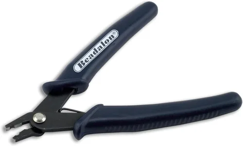 Vista 13 de Herramienta de Crimpado Beadalon Estándar - Compatible con Cuentas de Engaste #1-3, Tubos de Engaste #2-3, Azul Oscuro, 13.3 cm / 5.25 in