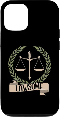 Vista 28 de Lawsome Scales Of Justice Lawyer Law Student Case for iPhone 16