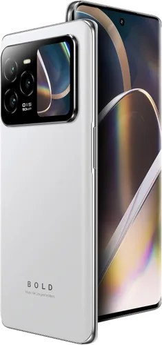 Vista 4 de BLU Bold N4 5G Desbloqueado Pantalla curva de 6.78” + pantalla trasera de 1.74” Selfie de 50MP + 16MP 512/8GB NFC Android 15 Versión
