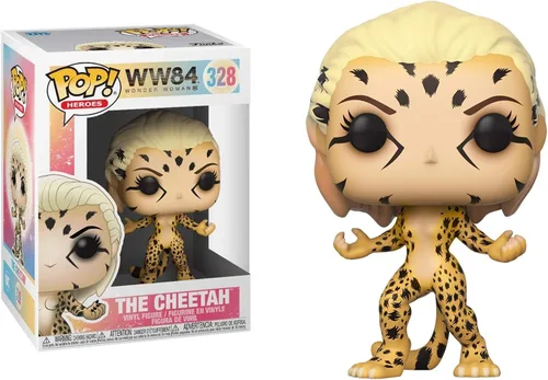 Vista 3 de Funko Películas: Mujer Maravilla 1984 - Wonder Woman Gold Flying (metálico), multicolor