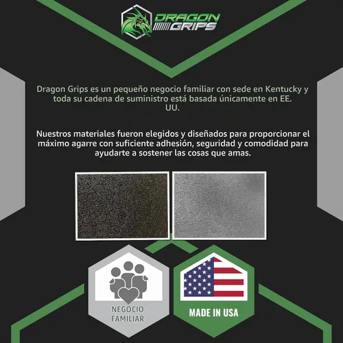 Vista 7 de Dragon Grips Cinta de agarre de goma multiusos de 5 x 7 pulgadas