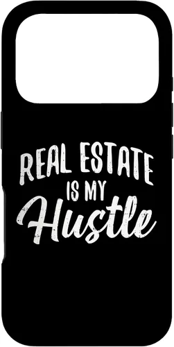 Vista 29 de Funda de regalo para iPhone 13 Pro Real Estate Is My Hustle Funny Agent Realtor Broker