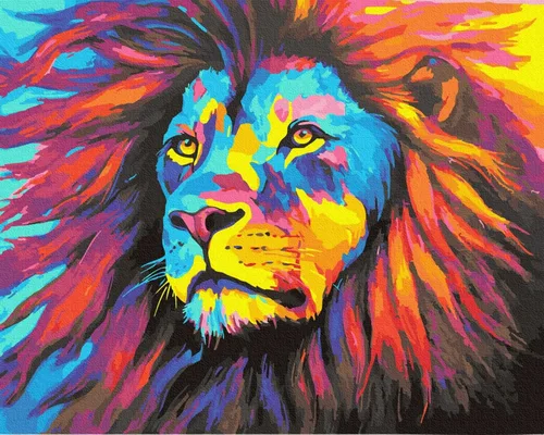 Vista 16 de Kit de pintura por números para niños y adultos principiantes, pintura por números, pintura por números, kits de pintura por números para niños