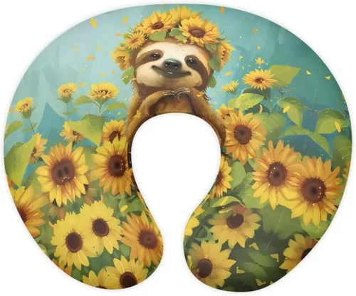 Vista 15 de Funda de almohada de alimentación de ajolote azul, funda de almohada de lactancia materna con margaritas para niñas recién nacidas, funda