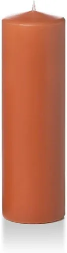 Vista 104 de Yummi - Velas redondas de pilar blancas de 3 pulgadas x 4 pulgadas, 3 por paquete