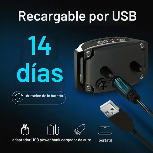 Vista 5 de Dogrook Humane - Collar de ladrido recargable sin golpes y pitido para perros
