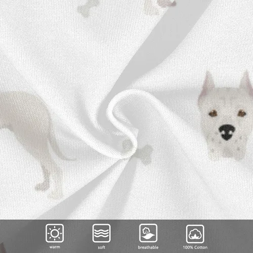 Vista 5 de vvfelixl Body de bebé para mascotas, ropa de algodón de manga larga para niños y niñas de 0 a 24 meses