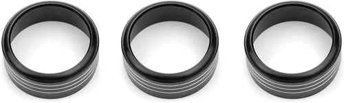 Vista 9 de Para Subaru - Cubierta de perilla de CA, accesorio para interruptor de consola central, botón de control de volumen, ajuste de anillo compatible