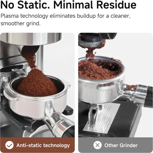 Vista 12 de HiBREW Molinillo de café eléctrico G7, 48 ajustes de molienda precisos