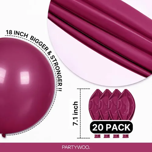 Vista 43 de PartyWoo 50 globos de látex color piel albaricoque, globos de helio boho de Albaricoque-f05