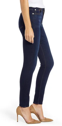 Vista 3 de 7 For All Mankind Jeans de talle alto flaco de tobillo para mujer