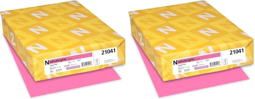 Vista 6 de Neenah Paper 21911 Astrobrights Cartulina de colores, 8.5 pulgadas x 11 pulgadas, 65 lb/176 GSM, azul despejado, 250 hojas