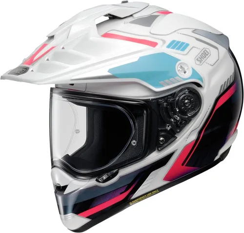 Vista 8 de Casco de motocicleta Shoei Hornet X2 Invigorate Adventure