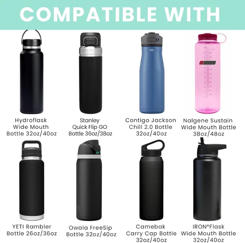Vista 2 de Linkidea Organizador de botellas de agua laterales para asiento de Negro