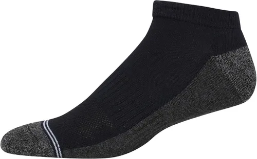 Vista 4 de Nautica Mens Performance Low Cut Socks with Cushioned Comfort 6 Pack