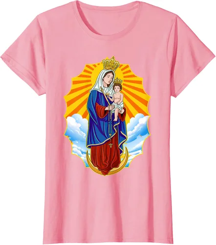 Vista 13 de Chinita Chiquinquira Venezuela Maracaibo Virgen Chiquinquira Chinita Zulia Camiseta negra