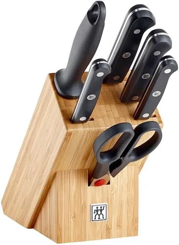 Vista 3 de Bloque de cuchillos Twin Gourmet de 7 piezas
