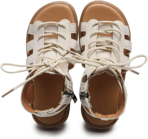 Vista 3 de Komfyea Sandalias planas de verano para niña (bebéniño pequeño)
