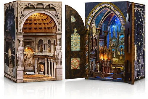 Vista 17 de Kit de rincón de libros de la basílica de Notre-Dame, casa en Duomo Di Mliano