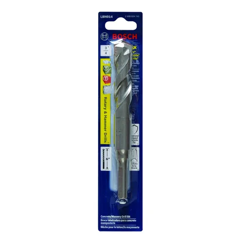 Vista 2 de Broca para martillo perforador redondo 1 x 12 Bosch LBH016.