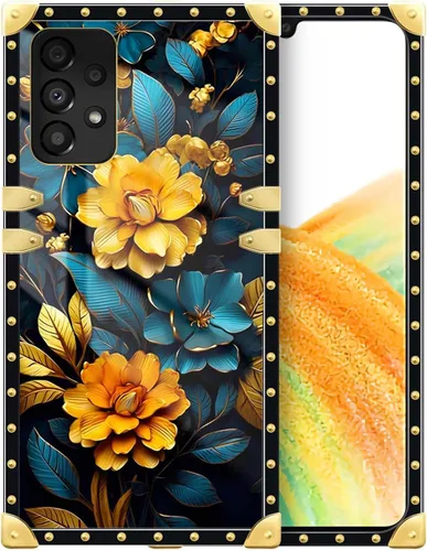 Vista 187 de Funda compatible con Samsung Galaxy A03S 4G, TPU suave de lujo y parte trasera de policarbonato duro para niñas y mujeres, funda protectora a prueba