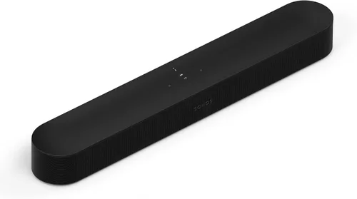 Vista 7 de Sonos Barra de sonido Beam G2 + subwoofer subwoofer, color negro