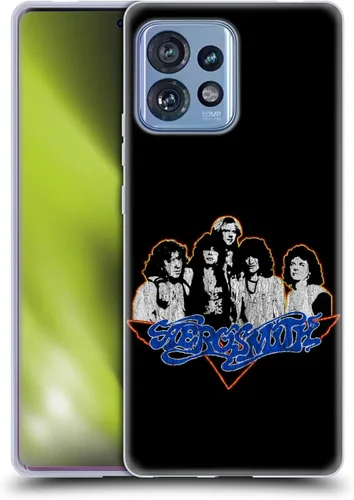 Vista 54 de Head Case Designs Officially Licensed Aerosmith Back in The Saddle Again Classics Gel Case [Military Grade Protection] Compatible with Moto E7