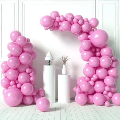 Vista 10 de HOUSE OF PARTY Globos azules metálicos: guirnalda de globos azules, globos metálicos azules de 5/12/18 pulgadas para decoraciones de graduación