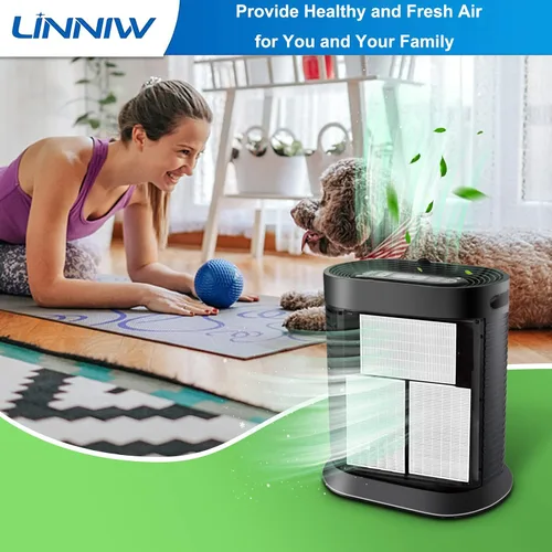Vista 7 de LINNIW Filtro HPA300 R Paquete de 3 filtros de repuesto R compatibles con purificadores de aire Honeywell HPA300, compatible con HPA090, HPA100