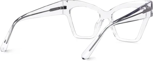 Vista 7 de VOOGLAM Gafas de bloqueo de luz azul de ojo de gato para mujer, anti fatiga ocular UV Reginald