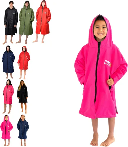 Vista 20 de COR Surf Swim Parka for Youth and Adults Heavy-Duty Weatherproof Swimming Jacket with Size Options for Men, Women and Kids