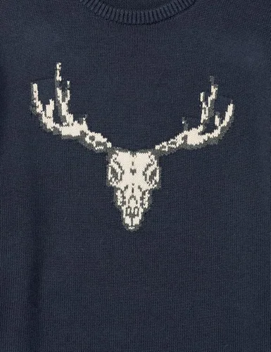Vista 5 de Goodthreads - Suéter de algodón suave con cuello redondo para hombre (marca de Tienda)