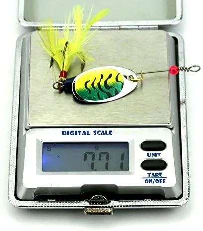 Vista 7 de 6pcs spinnerbaits Hard Metal Spinner Kit trucha lubina señuelos de pesca wobbler aparejos de pesca