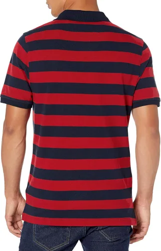 Vista 3 de Tienda Essentials Mens Slim-Fit Cotton Pique Polo Shirt