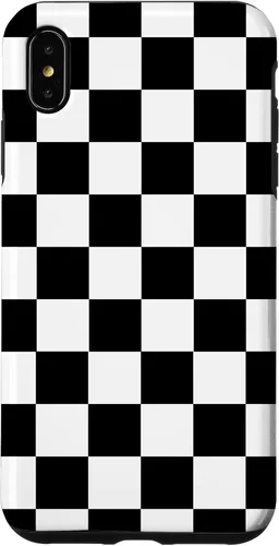 Vista 11 de Checked Chessboard Black Case for iPhone 17