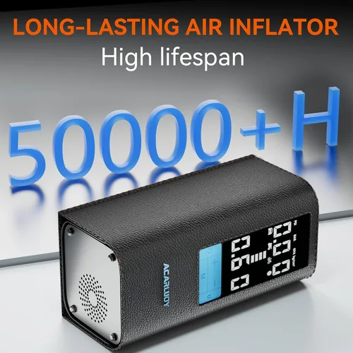 Vista 5 de Portable Air Compressor Tire Inflator - 150PSI 6000mAh Cordless Air Pump for Car Tires, 3X Faster Inflation,Fit for MINI Clubman 2009-2010,Tire